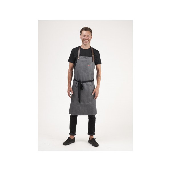 Grey Denim Apron ROOTS