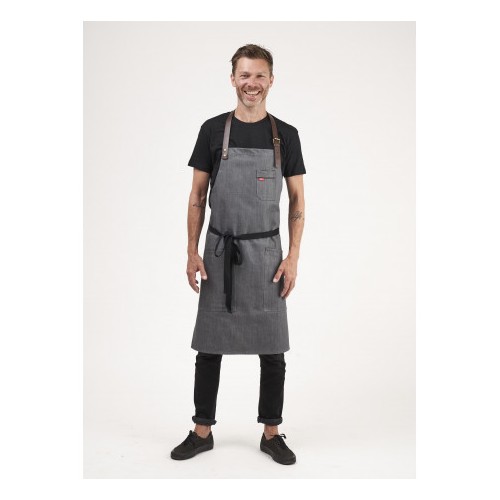 Grey Denim Apron ROOTS