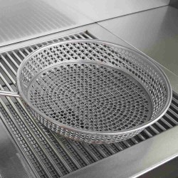 Profesional Perforated frying pan - Stainless steel