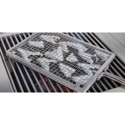 Double Mesh Grill for Barbecue (Medium)