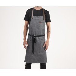 Grey Denim Apron ROOTS